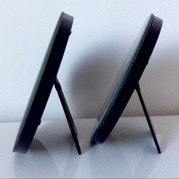 NWOT Set of 2 High Gloss Black Picture Frames - Picture 3 of 7